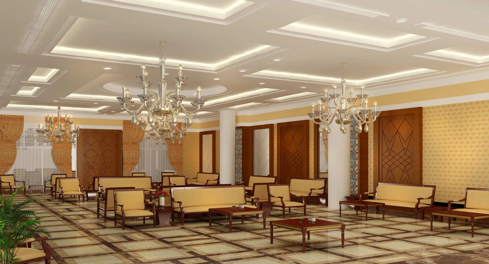 Mr. Khalid Al Shatti Villa, Kuwait — project view 1