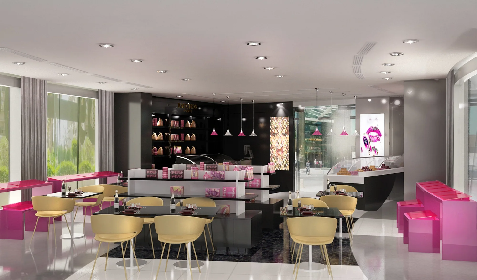 Fauchon Laila Galleria, Kuwait — project view 2