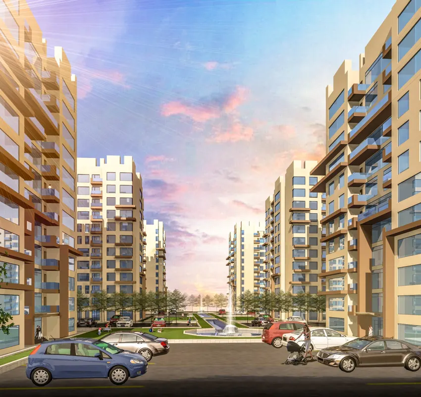 Residential Complex, Kuwait — project view 1