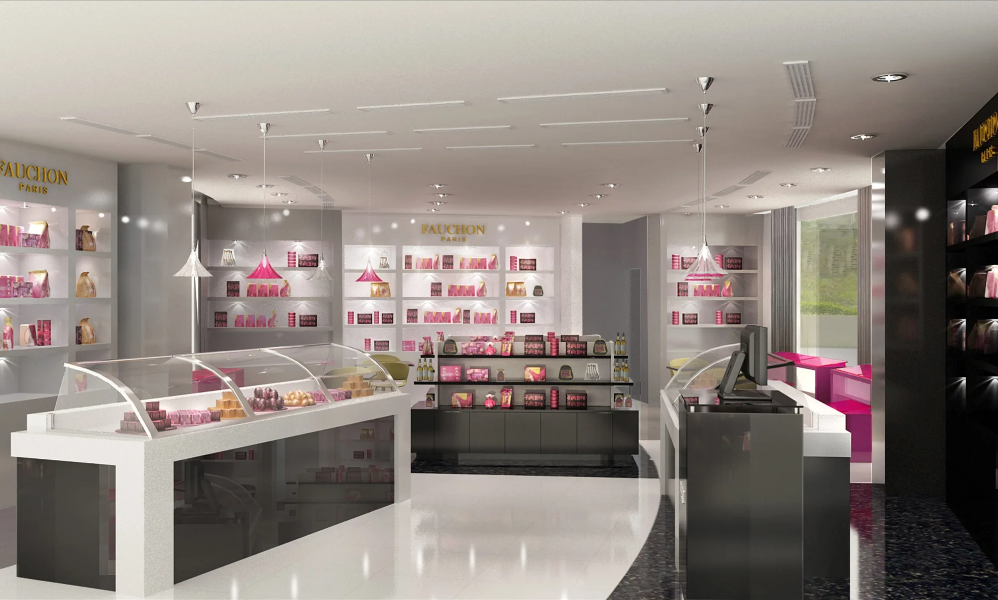 Fauchon Laila Galleria, Kuwait — project view 3