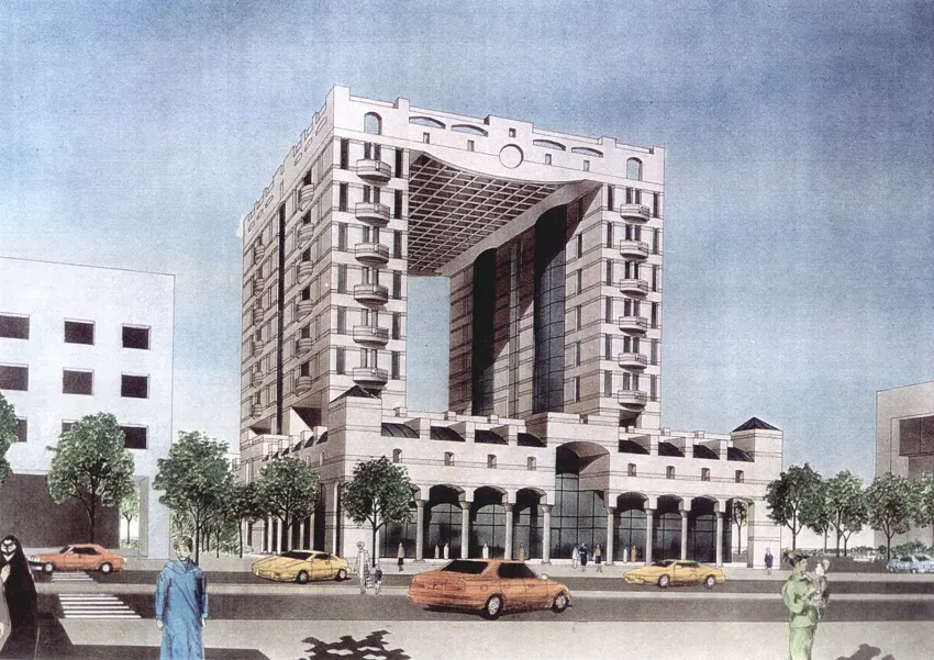 Central Plaza, Kuwait — project view 1