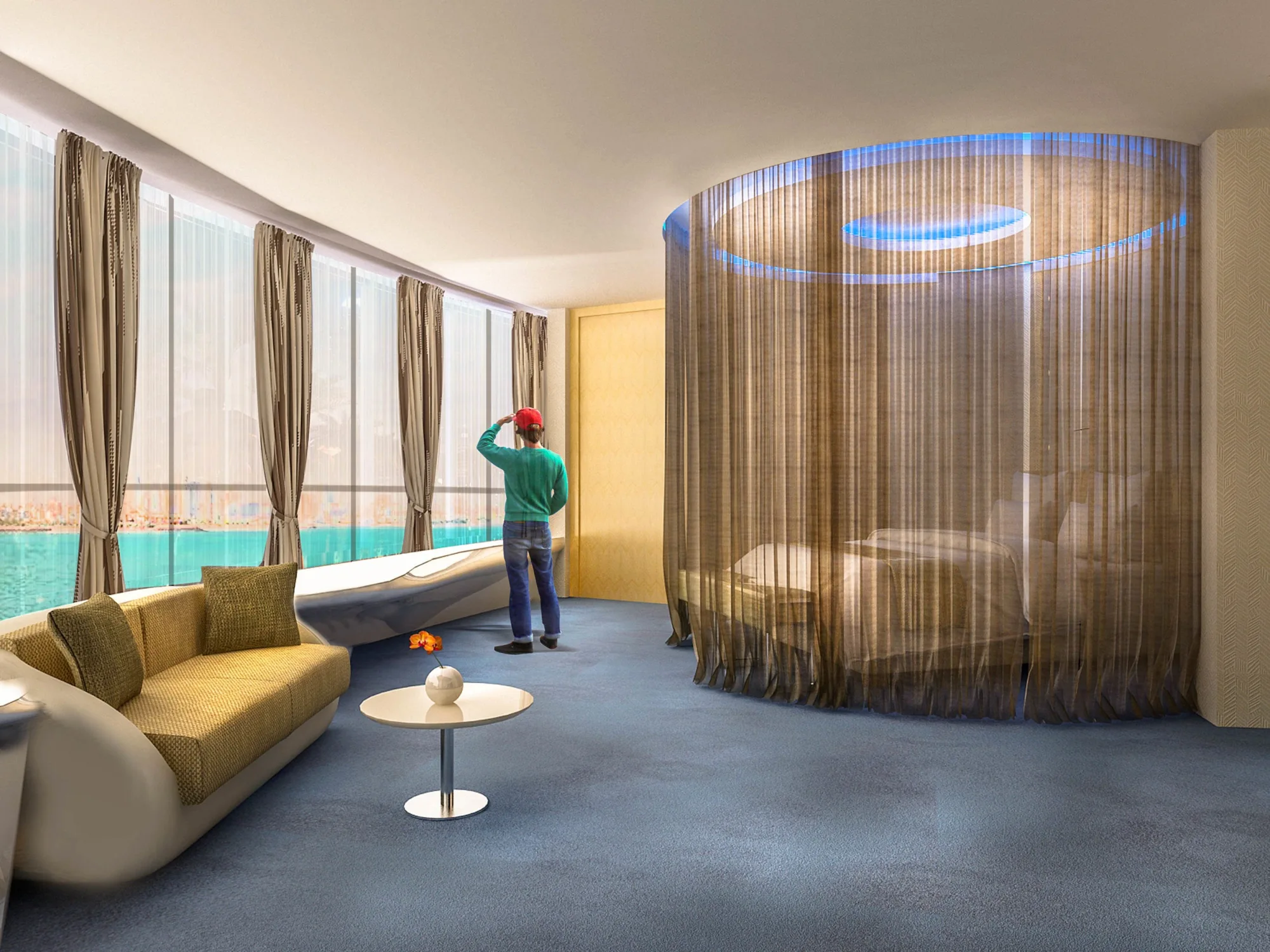 Symphony Style Hotel, Salmiya, Kuwait — project view 22