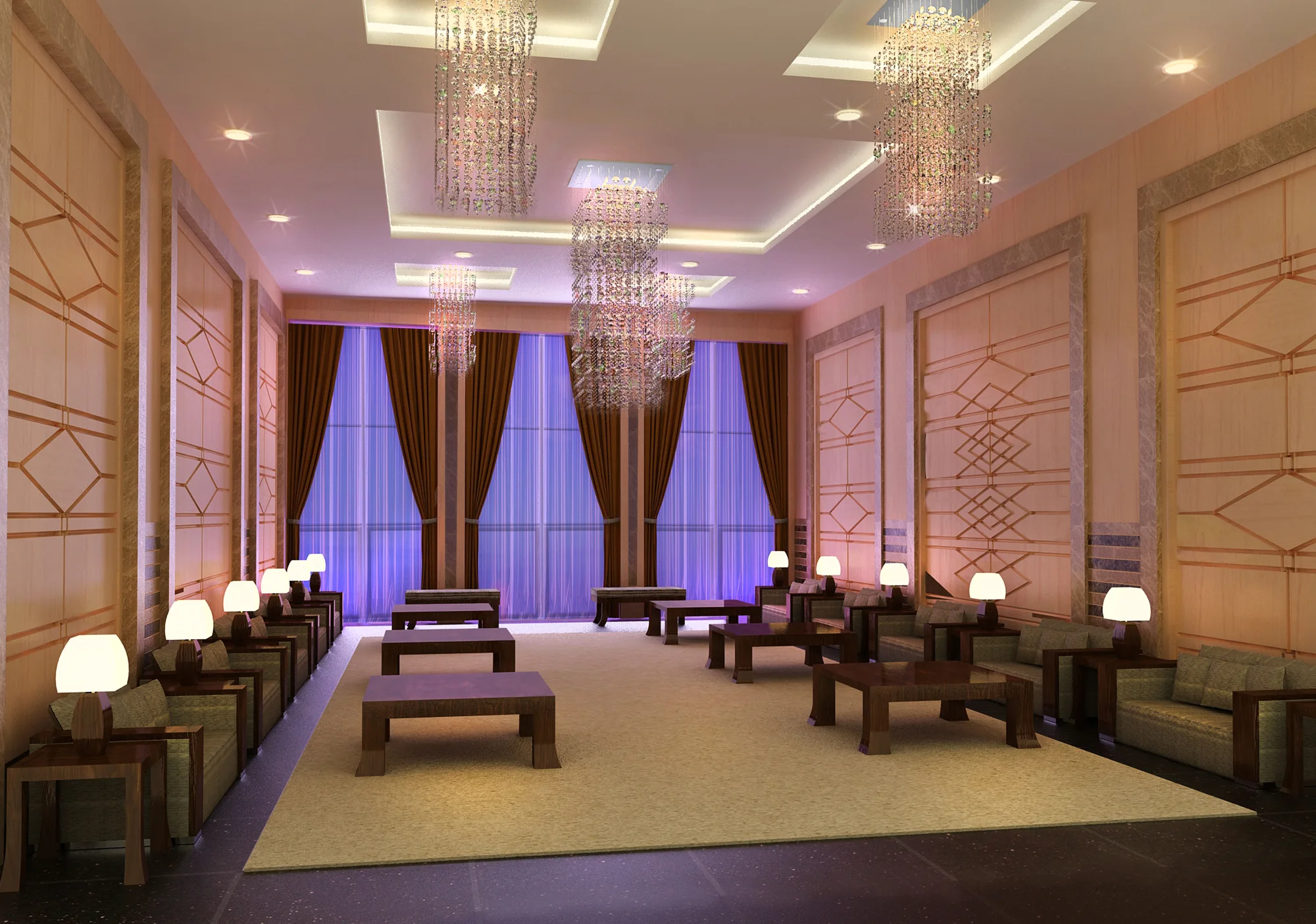 Hassan Dehdari Villa, Kuwait — project view 2