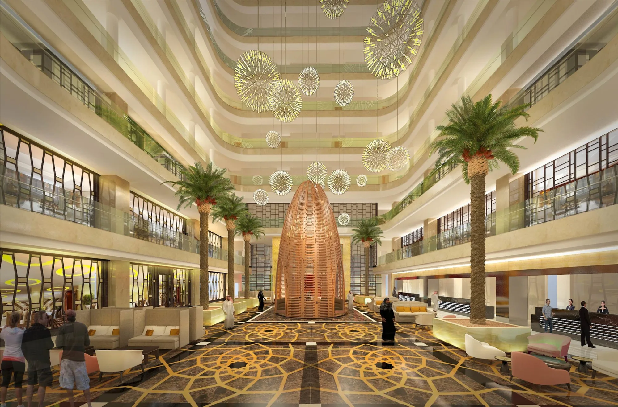 Ramada Plaza & Suites, Najaf, Iraq — project view 1