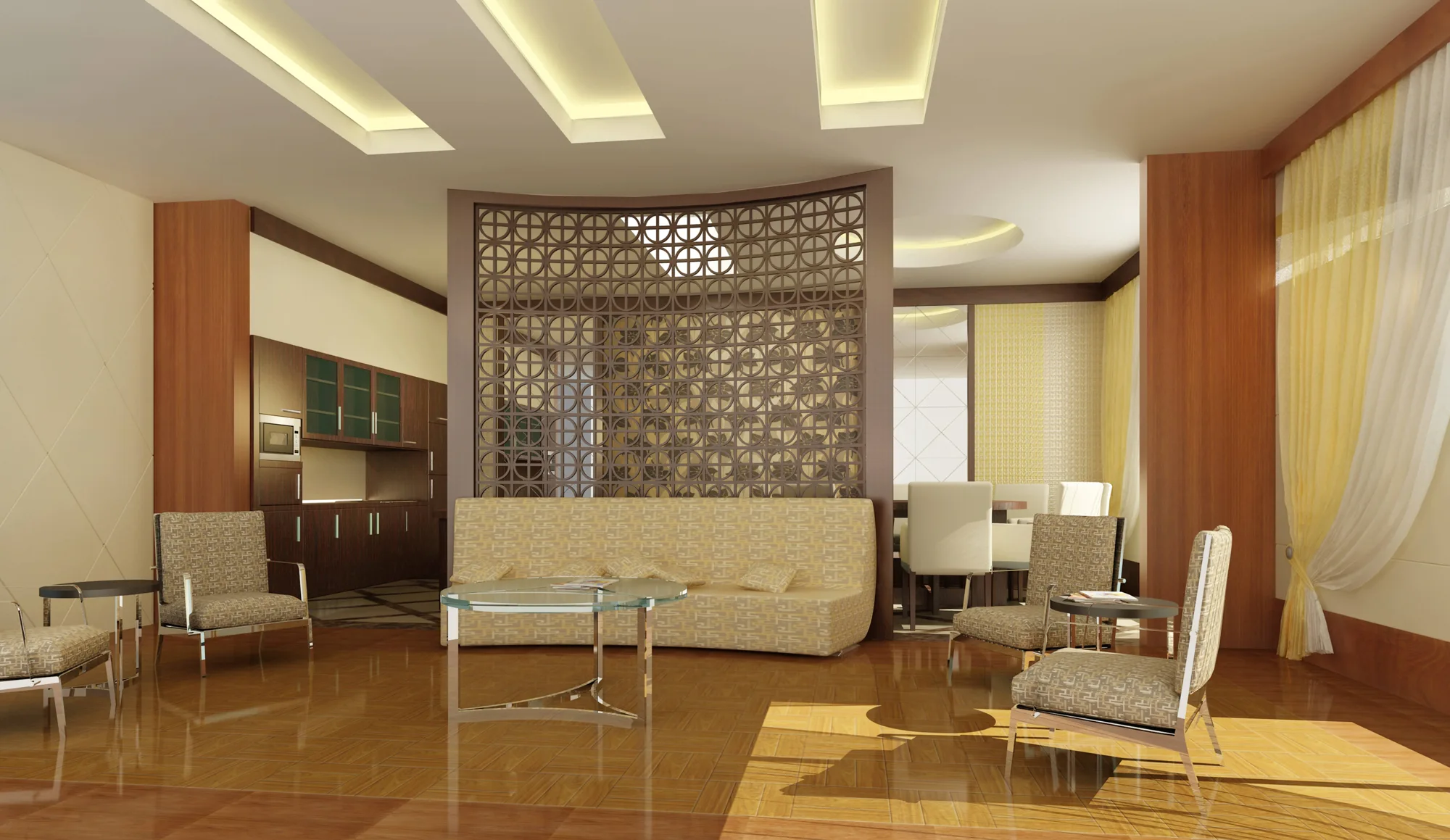 Maqamis Villa, Kuwait — project view 2