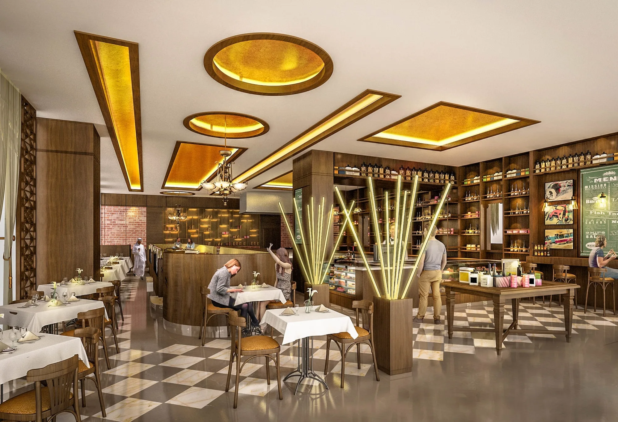 Choco Brasserie, Kuwait — project view 2