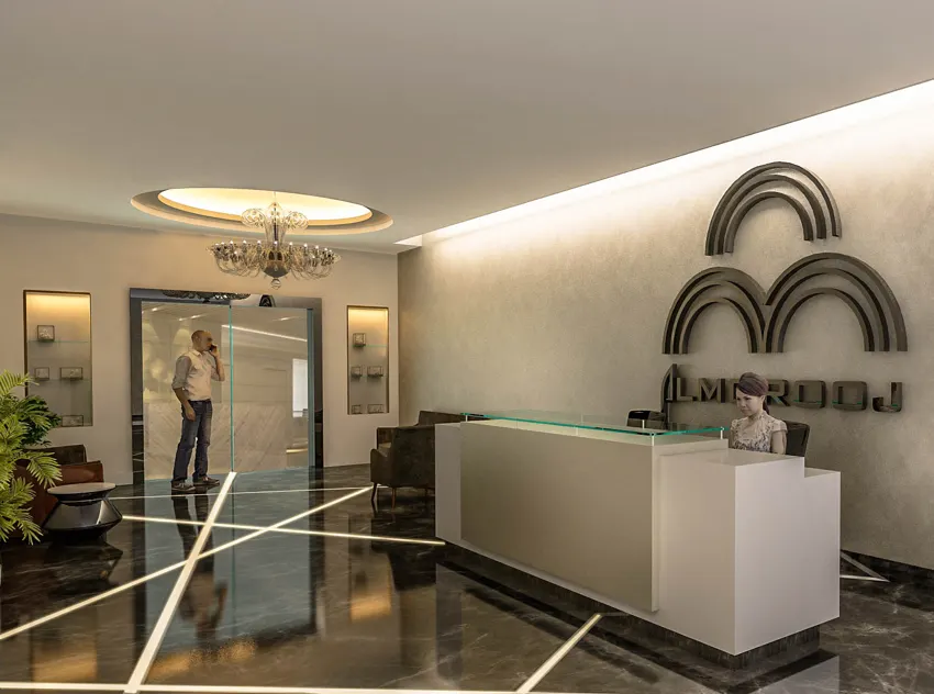 Al Morooj Offices, Crystal Tower, Kuwait — project view 1