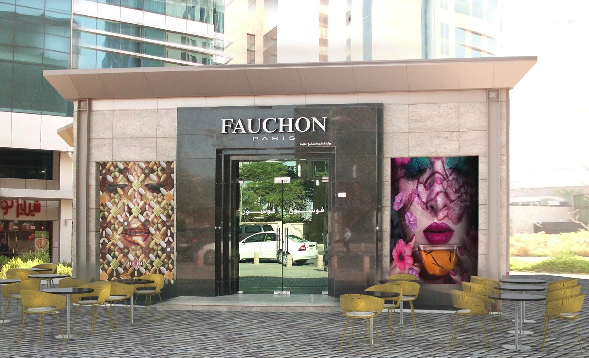 Fauchon Laila Galleria, Kuwait — project view 1