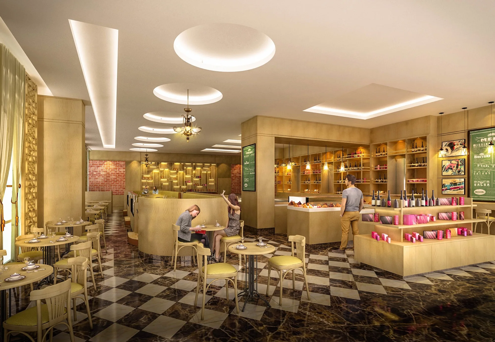 Choco Brasserie, Kuwait — project view 1