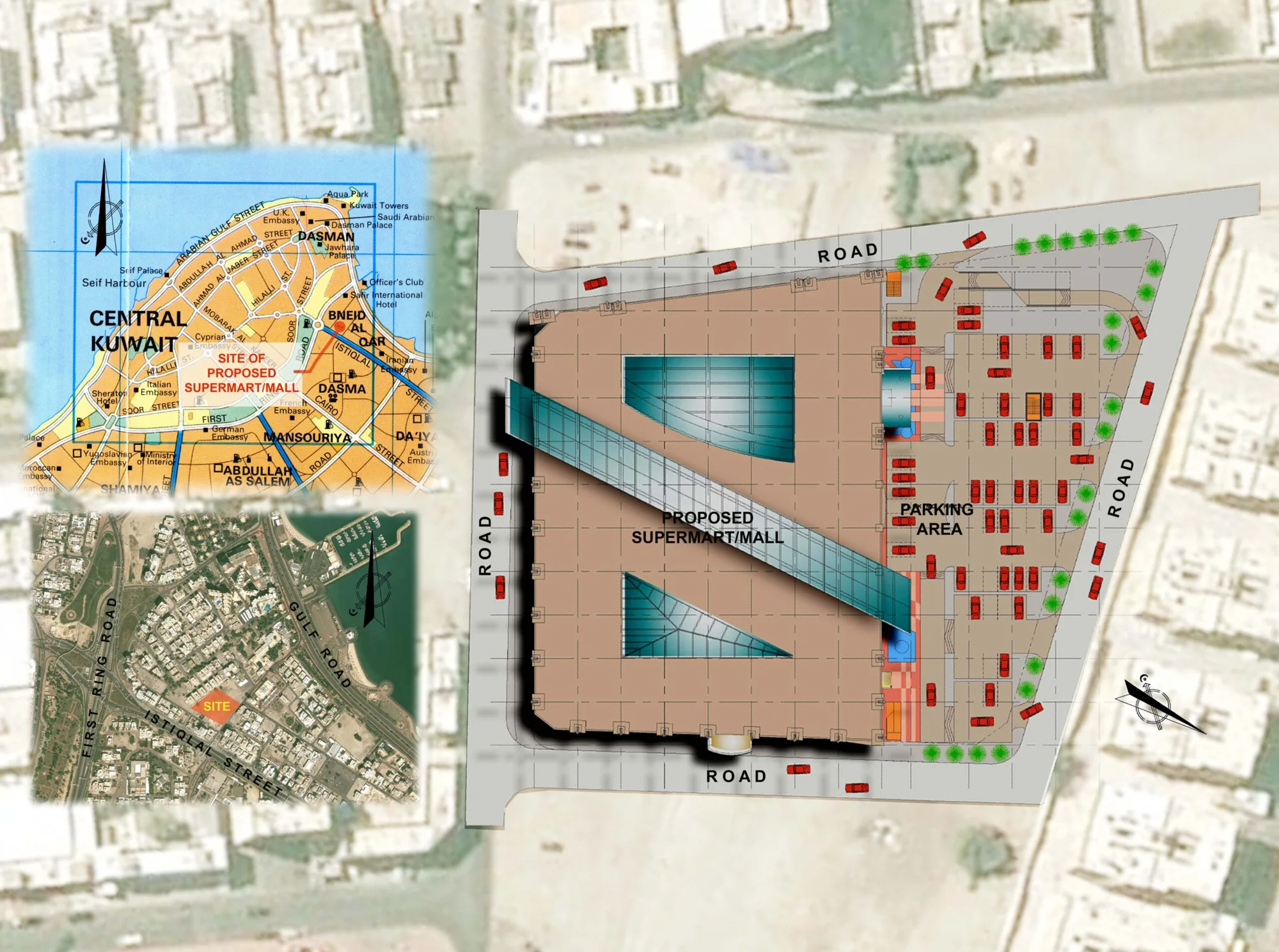 Bneid Al Ghar Mall, Kuwait — project view 1