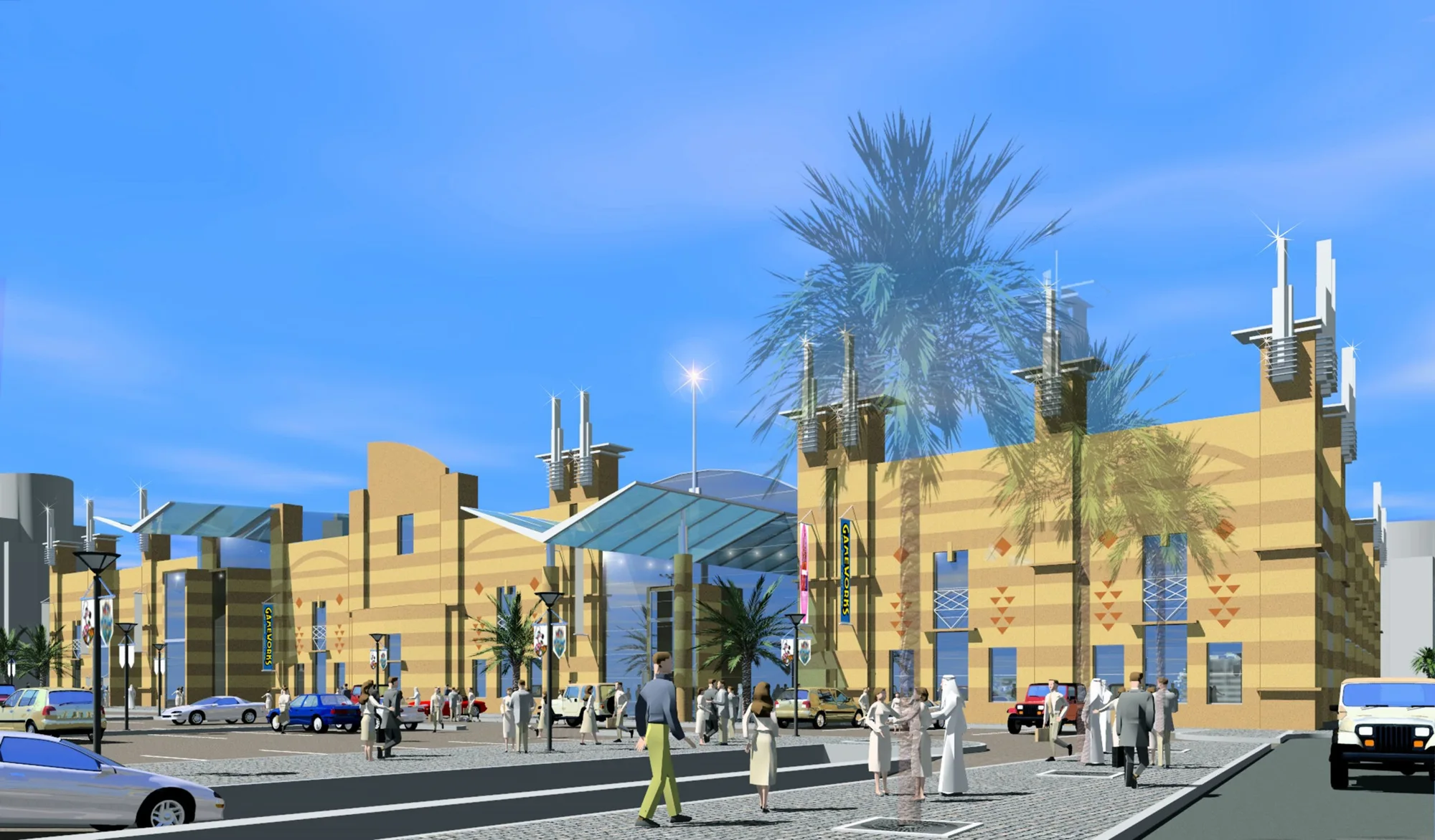 Bneid Al Ghar Mall, Kuwait — project view 2
