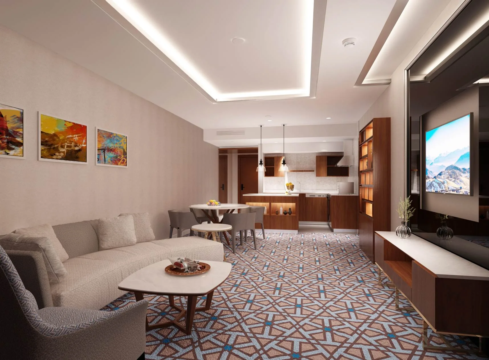 Intercontinental Hotel, Thuraya City, Kuwait — project view 4
